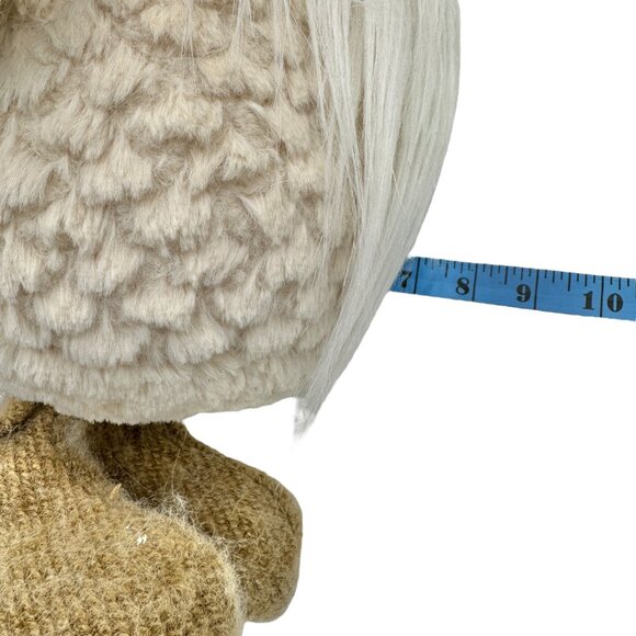 Set Of 2 Plush Nordic Gnome Decorations With Faux Fur Hats & Beards - Picture 9 of 12